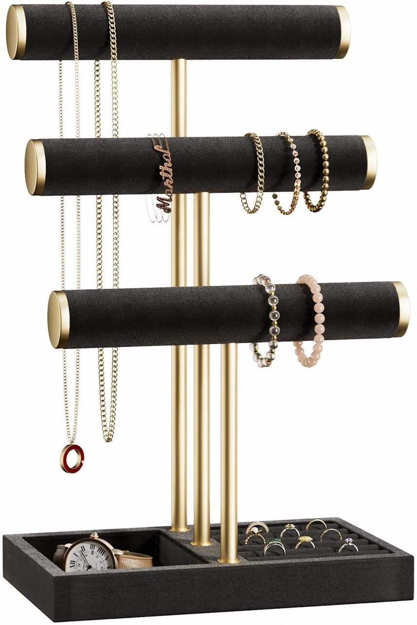 3 Tier Display Stand for Bracelet, Necklace, Watches, Rings