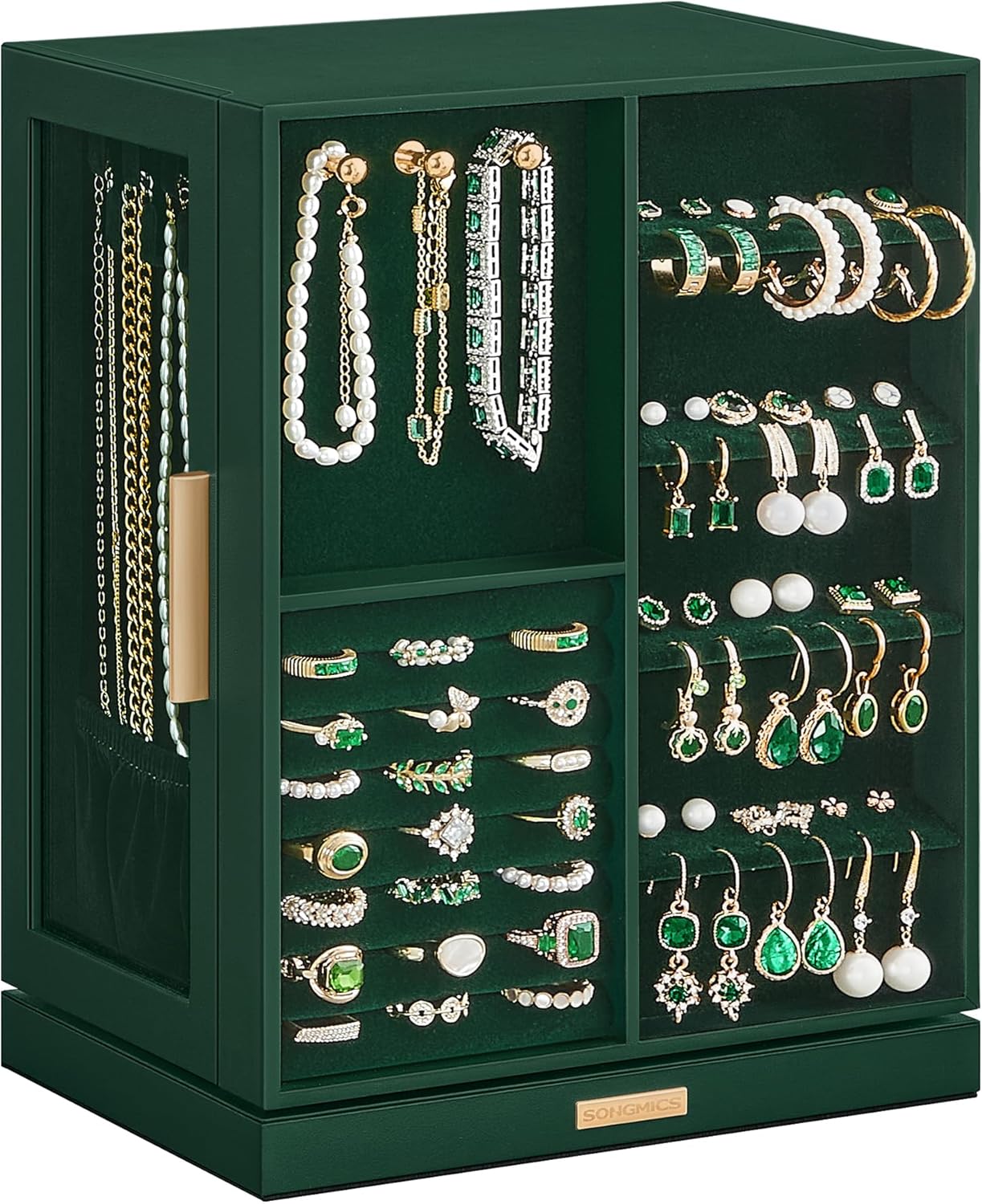 Premium Quality Jewelry Storage Case with 5 Drawers