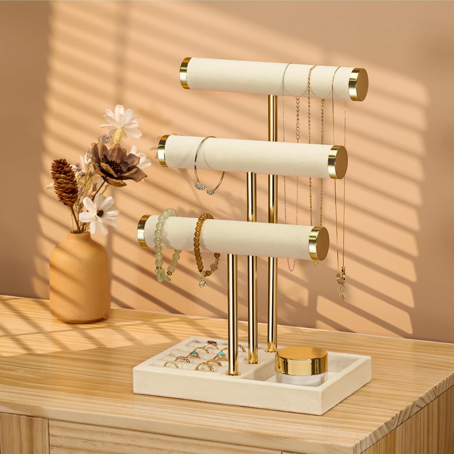 3 Tier Display Stand for Bracelet, Necklace, Watches, Rings